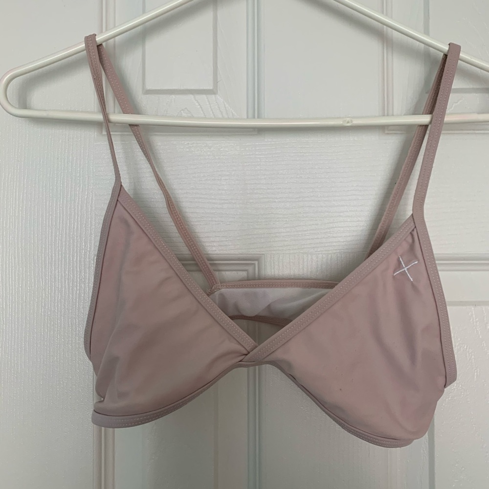 Boutine LA bikini top dusty pink